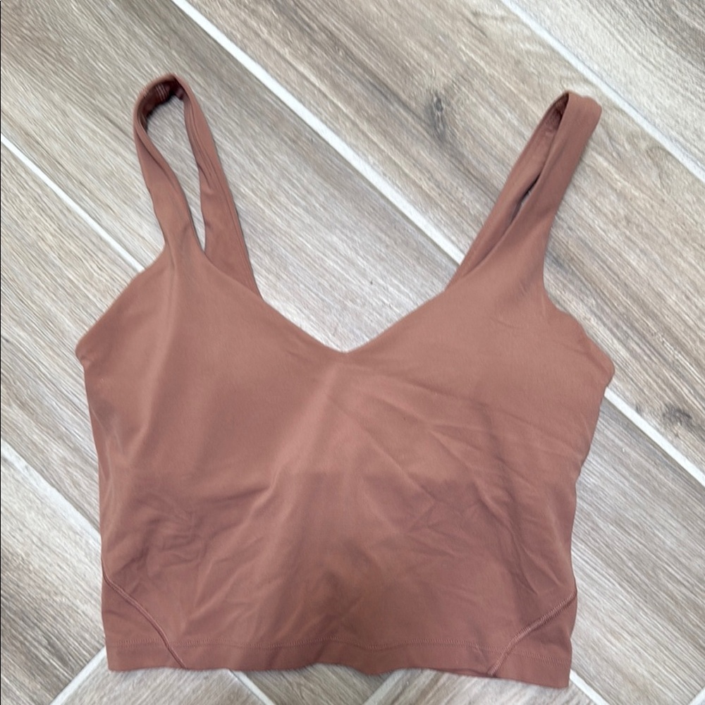 lululemon athletica Brown/Tan Align Tank Top